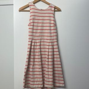 Red Striped LOFT Dress